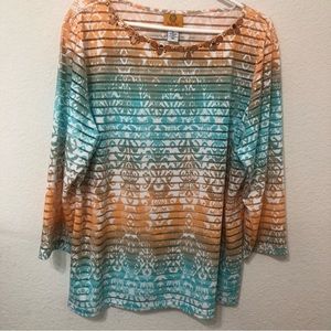 Ruby Rd.  Women’s Sheer Top